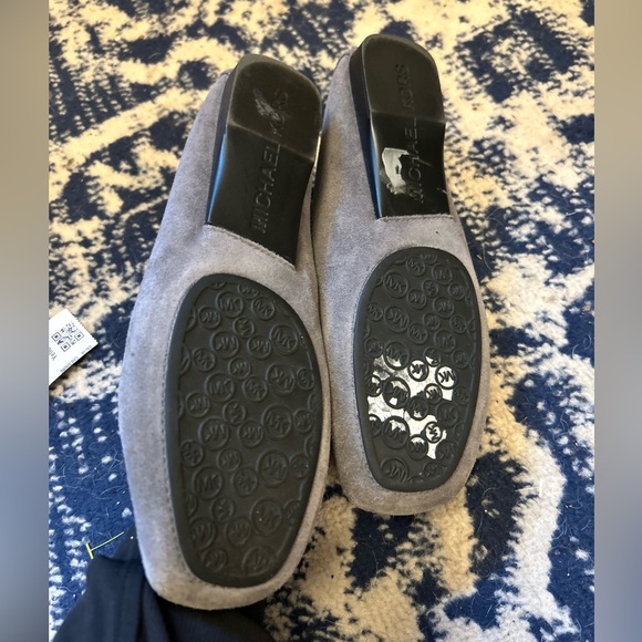 Michael Kors Gray Suede Loafers - Picture 3 of 3